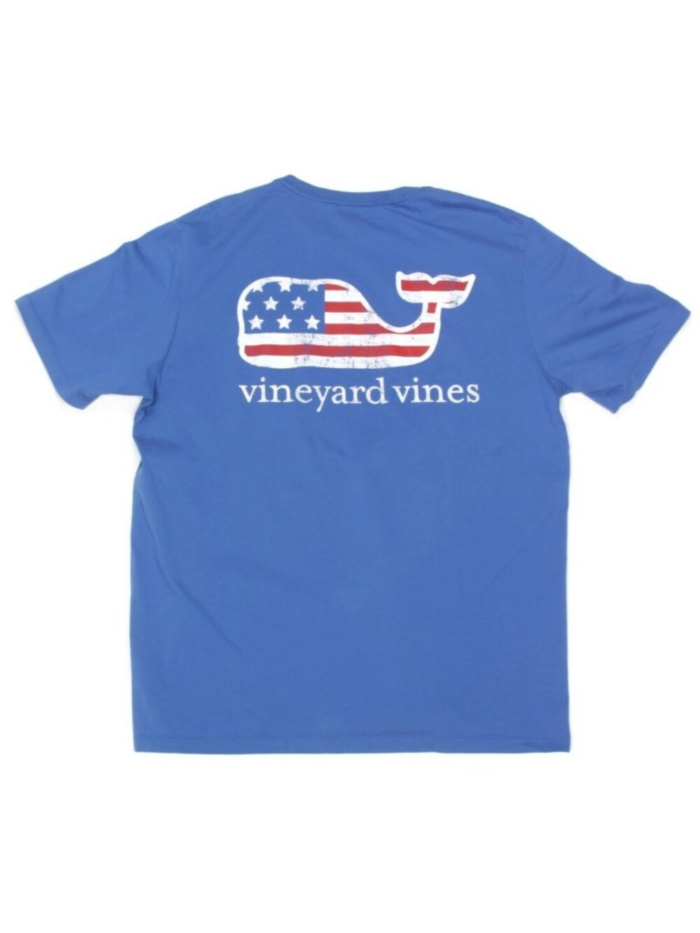 Vineyard Vines Blue American Flag Patriotic USA Men's T-Shirt Tee size L /546